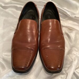 Stacy Adams Brown Leather Loafers
